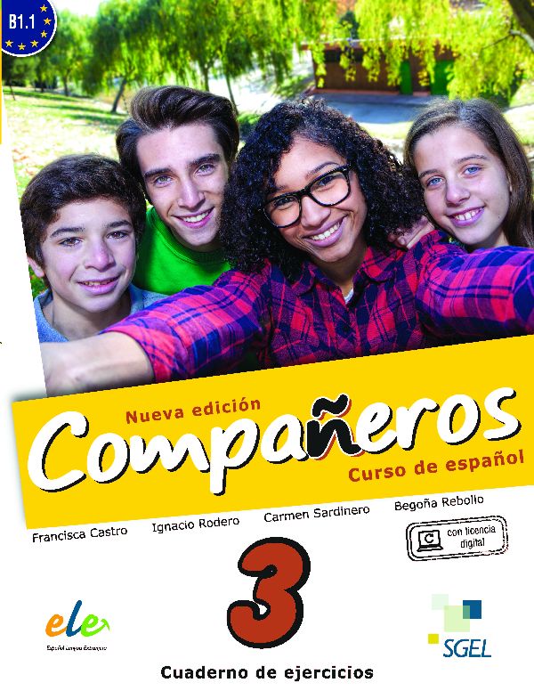 Compañeros 3 cuaderno de ejercicios. Nueva edición