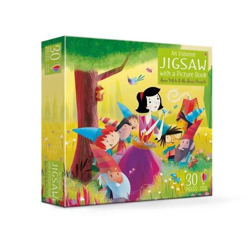 Snow White - An Usborne Jigsaw With A Picture Book