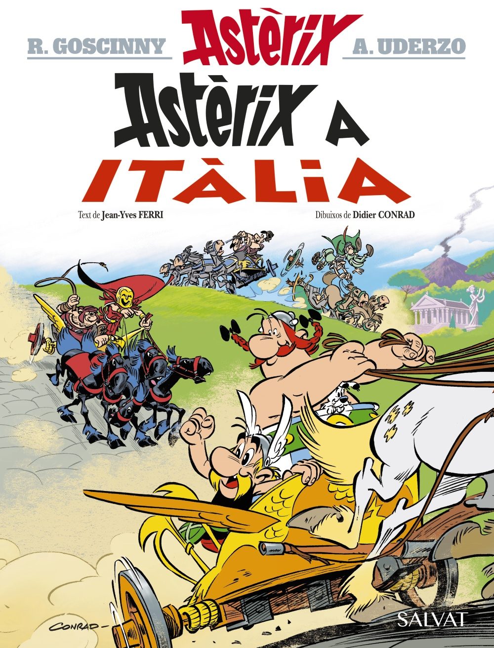 Astérix a Itàlia. (Les aventures d'Astérix 37)