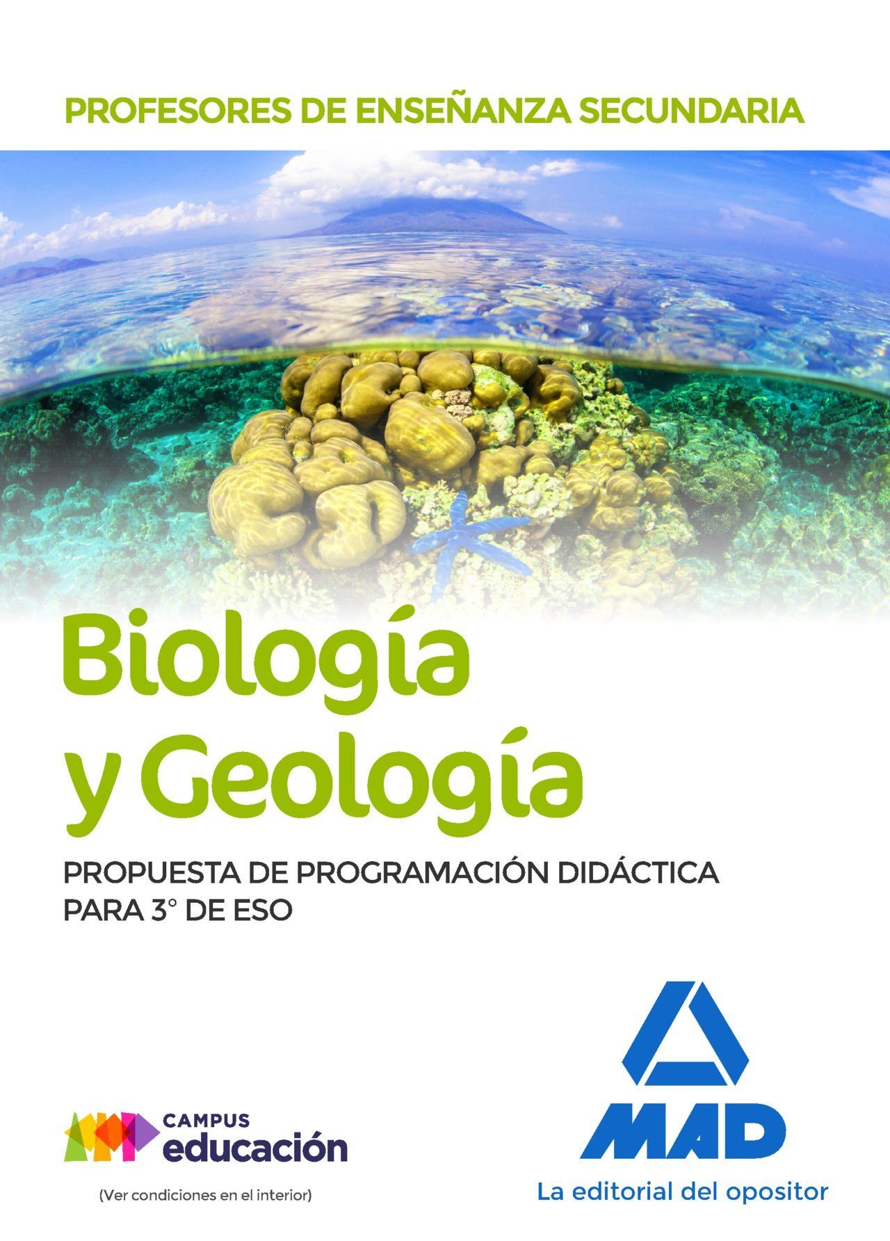 Profesores de Enseñanza Secundaria Biología y Geología. Propuesta de programación didáctica para 3º de ESO