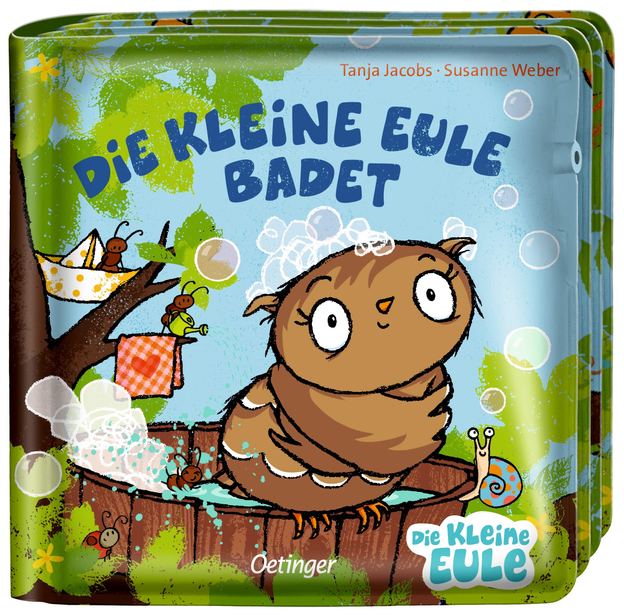 Die kleine Eule badet: Mein Badebuch