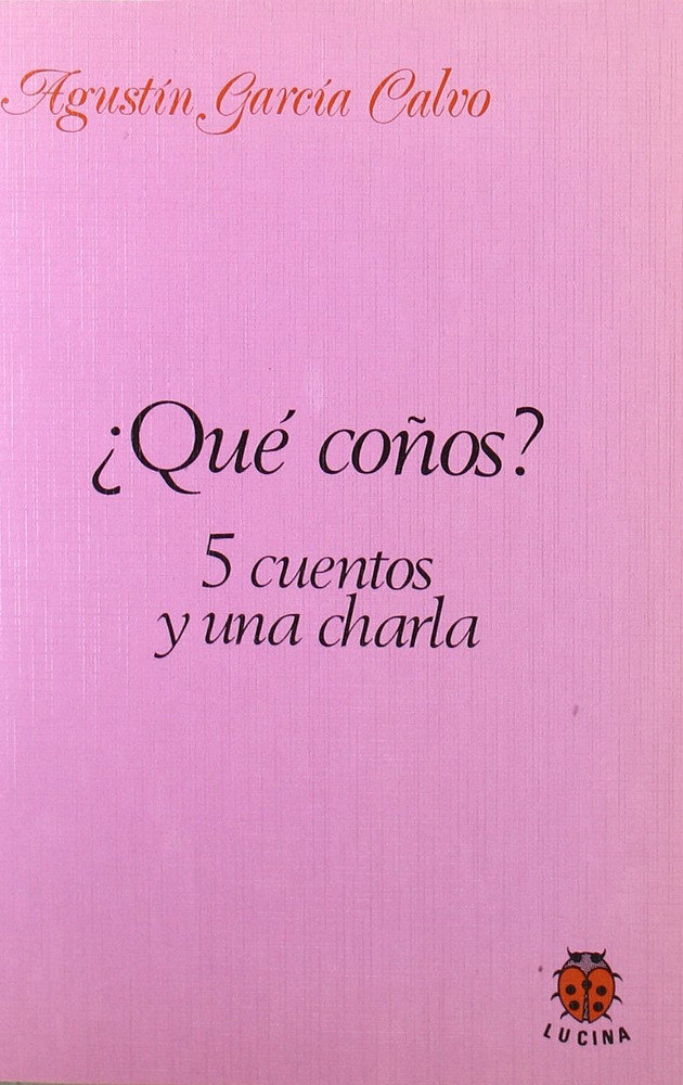 ¿QUE COÑOS? 5 CUENTOS Y UNA CHARLA