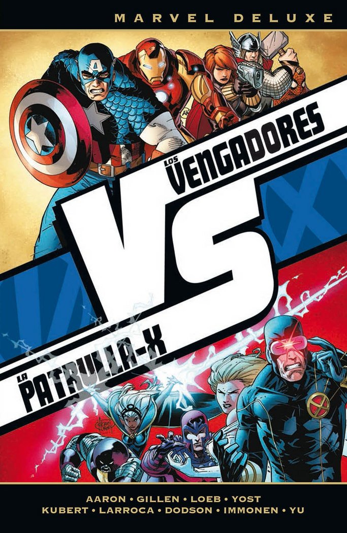 LOS VENGADORES VS LA PATRULLA X