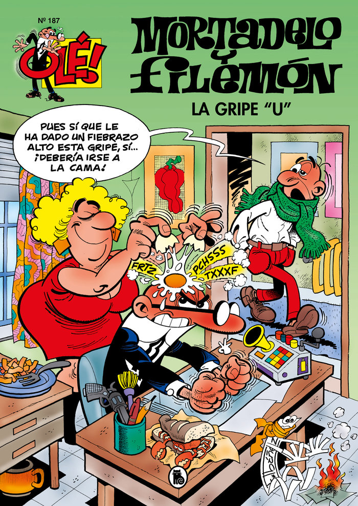 LA GRIPE U (OLE! MORTADELO 187)