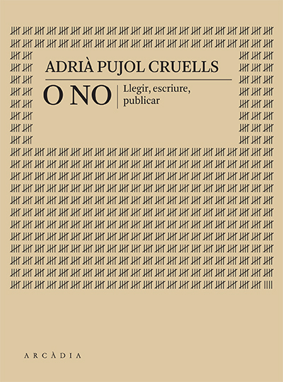 «O no»: llegir, escriure, publicar