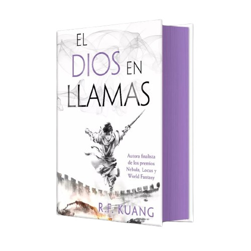 El dios en llamas (Edición Limitada con los cantos tintados en lila)