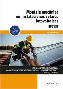 MONTAJE MECANICO EN INSTALACIONES SOLARES FOTOVOLTAICAS