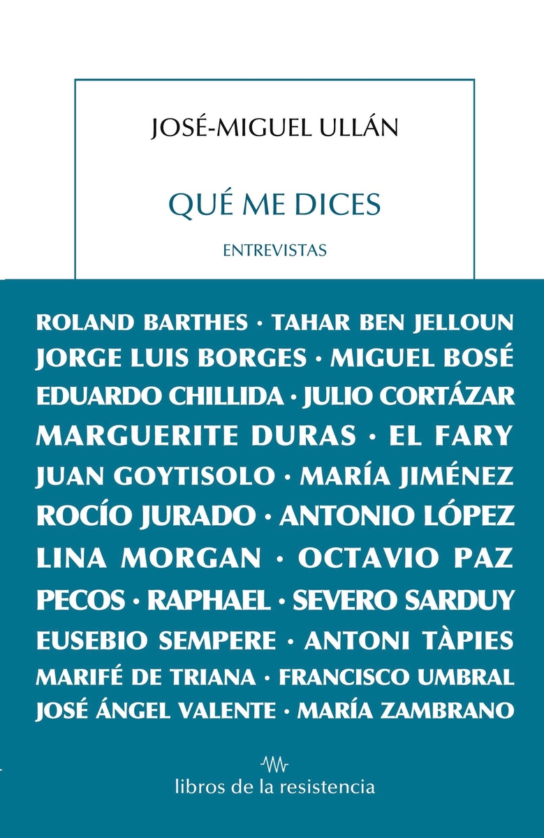 Qué me dices. Entrevistas