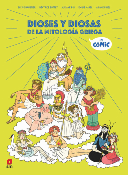 Dioses y diosas de la mitología griega... en cómic