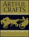 Asrtful grafts. Ancient greek silverware and pottery