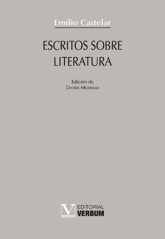 Escritos sobre literatura