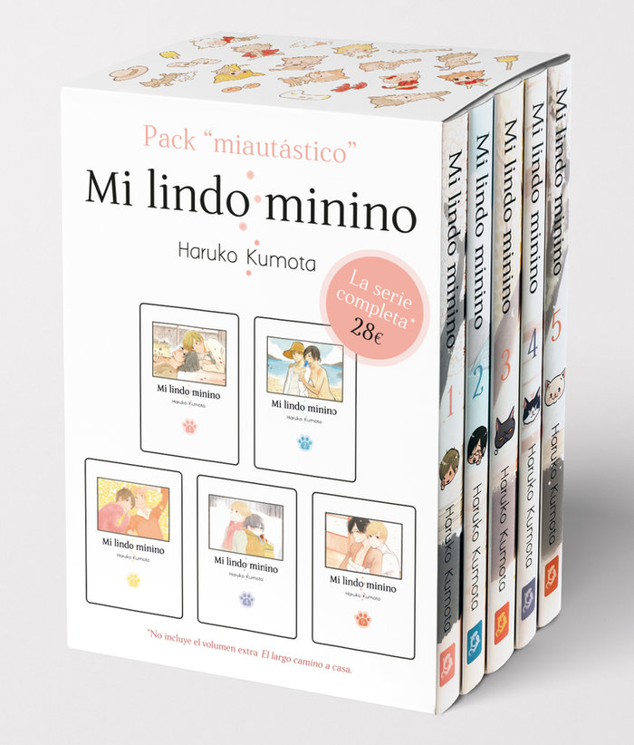 Pack miautástico: Mi lindo minino vol 1-5