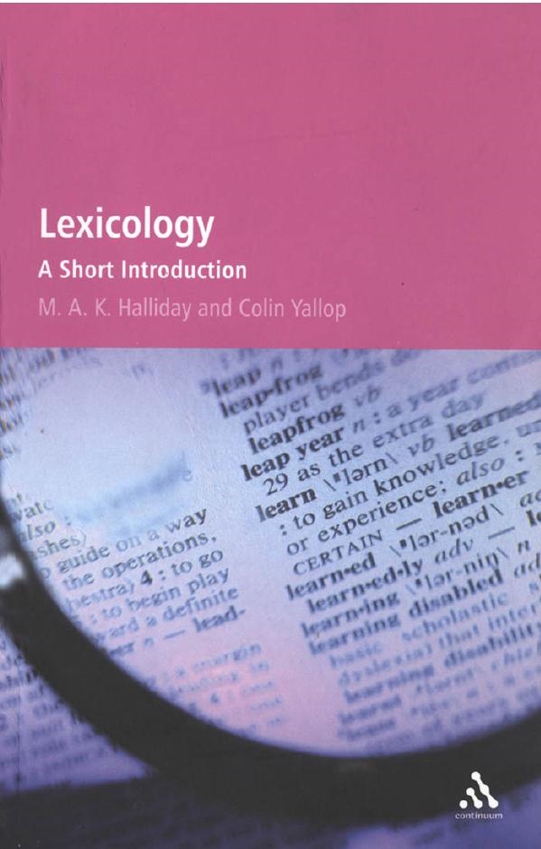 Lexicology