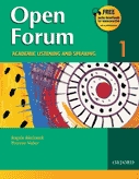 Open Forum 1 Student's book (Academic Listening and Speaking)b(American English)