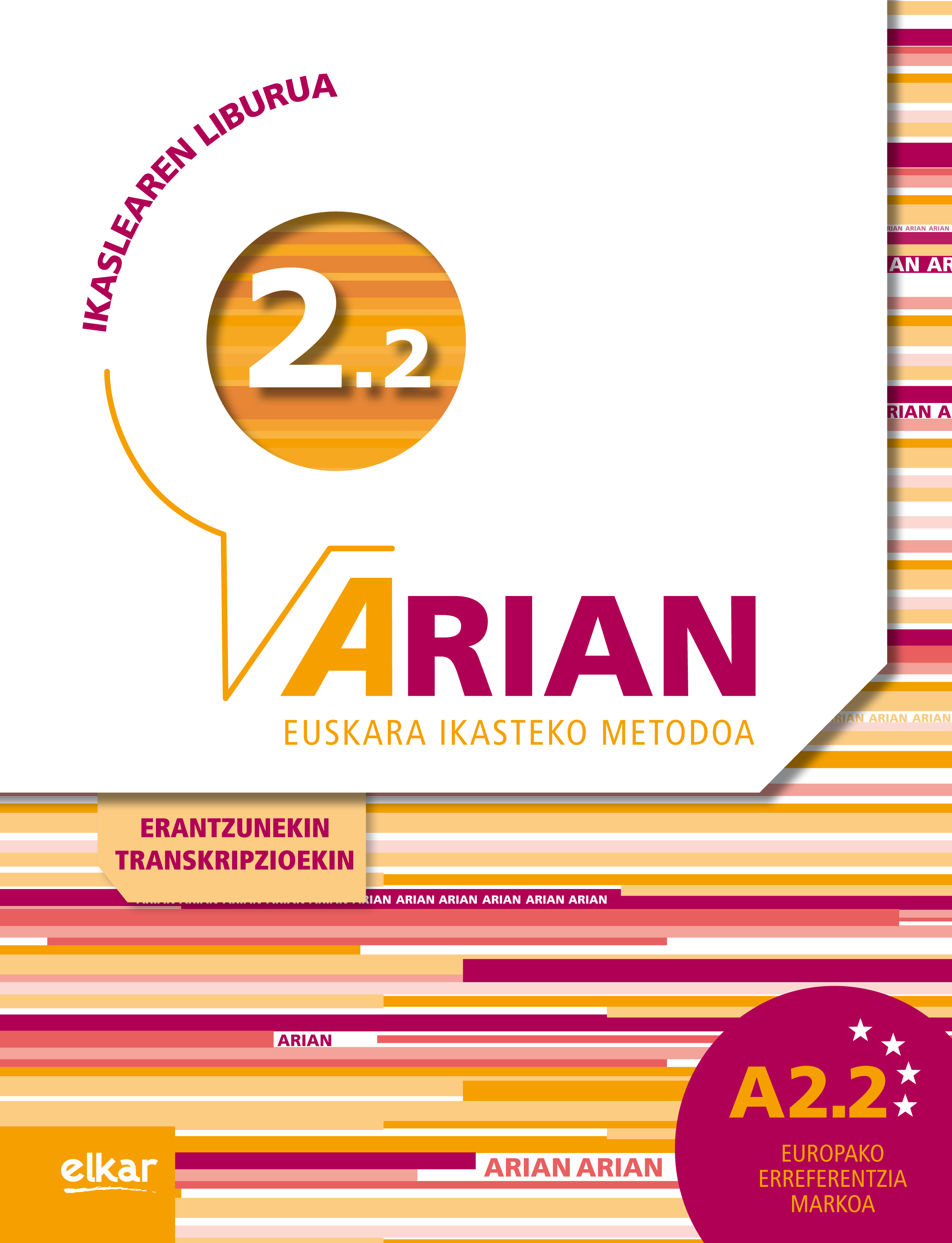 Arian A2.2 - Ikaslearen Liburua (+erantzunak + transkripzioak)