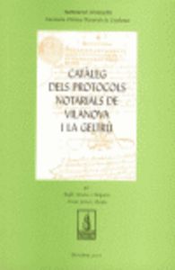 Catàleg de protocols notarials de Vilanova i la Geltrú