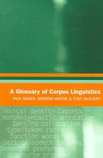 A Glossary of Corpus Linguistics