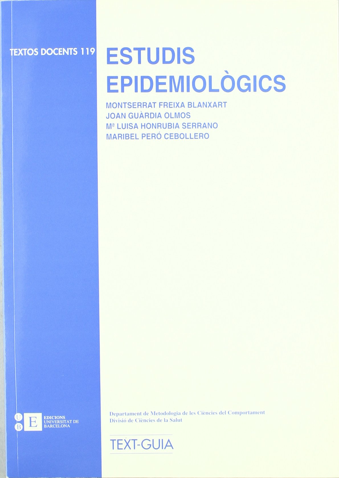 Estudis epidemiològics