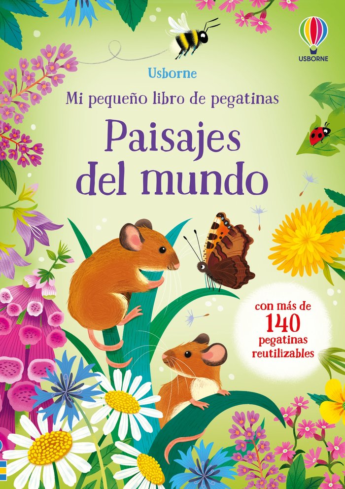 Paisajes del mundo. Mi pequeño libro de pegatinas