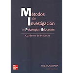 Métodos de Investigación en Psicología y Educación. Cuaderno de prácticas