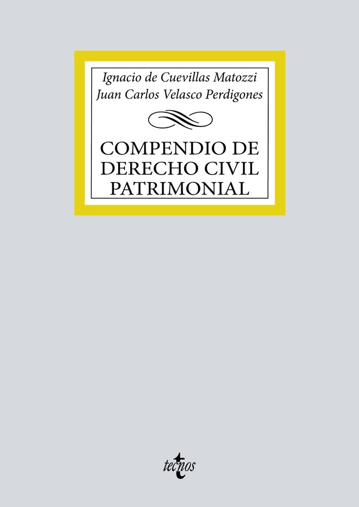 Compendio de derecho civil patrimonial