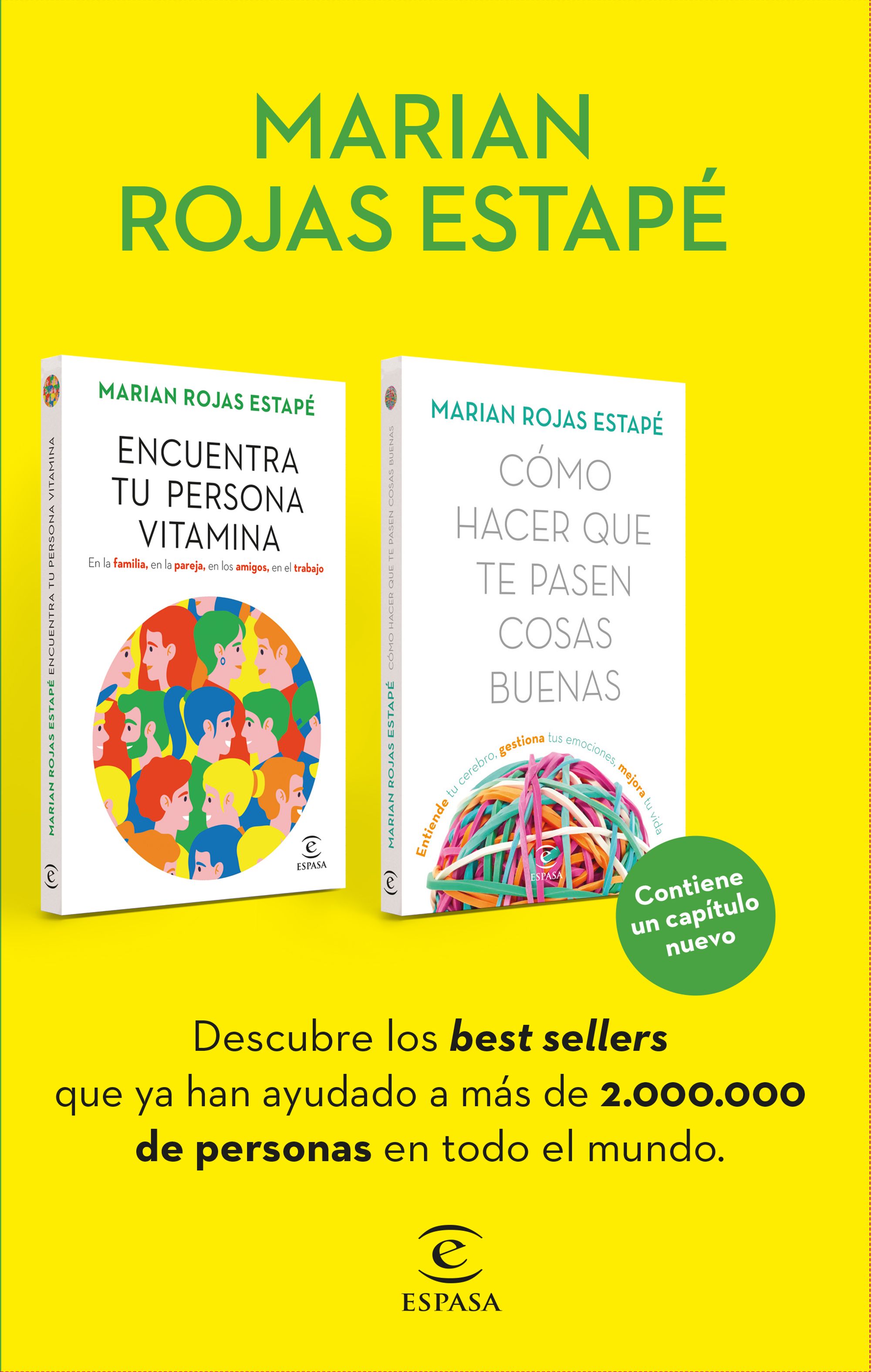 Estuche Marian Rojas (Cómo hacer que te pasen cosas buenas+Encuentra tu persona vitamina)