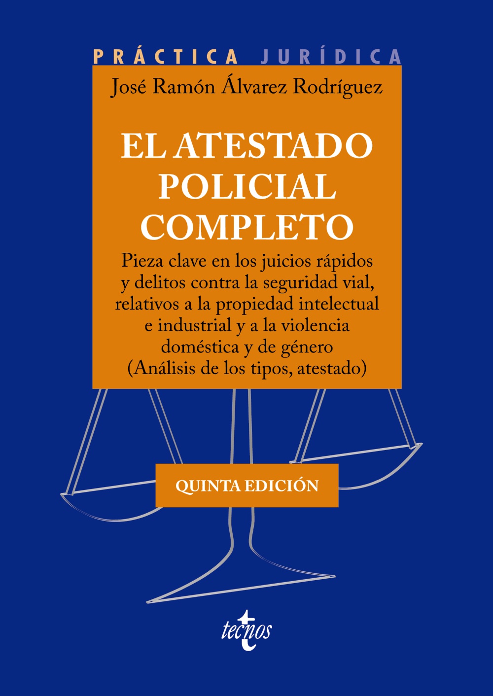 El atestado policial completo. Pieza clave en los juicios rápidos y delitos contra la seguridad vial, relativos a la propiedad intelectual e industrial y a la violencia doméstica y de género (Análisis de los tipos, atestado)