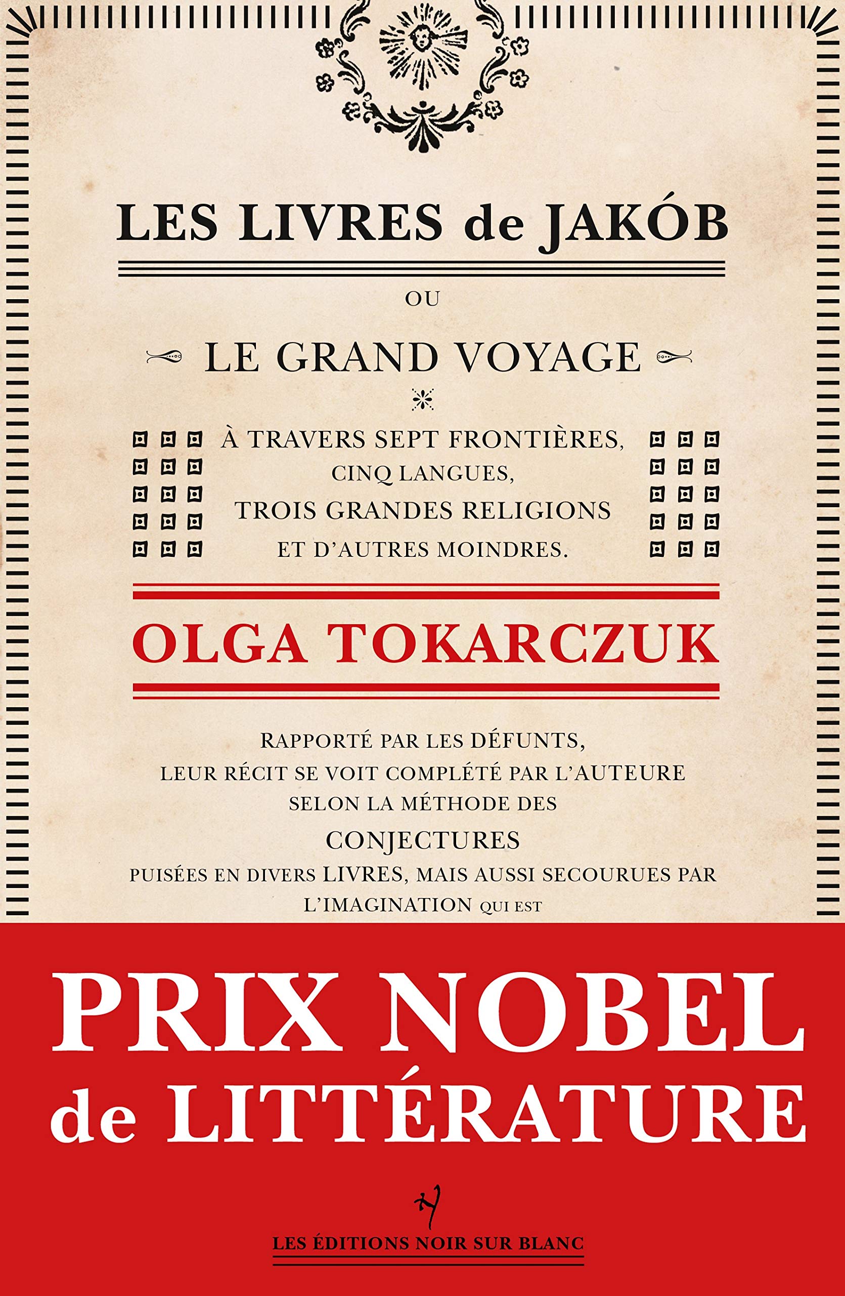 Les livres de Jakob: Roman