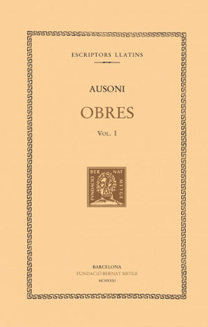 Obres, vol. I