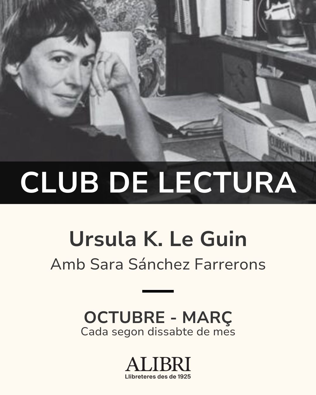 Club de Lectura: Ursula K. Le Guin - Sessió II - 09/11/2024