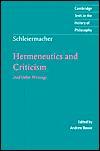 Hermeneutics and criticism