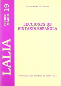 Lecciones de sintaxis española