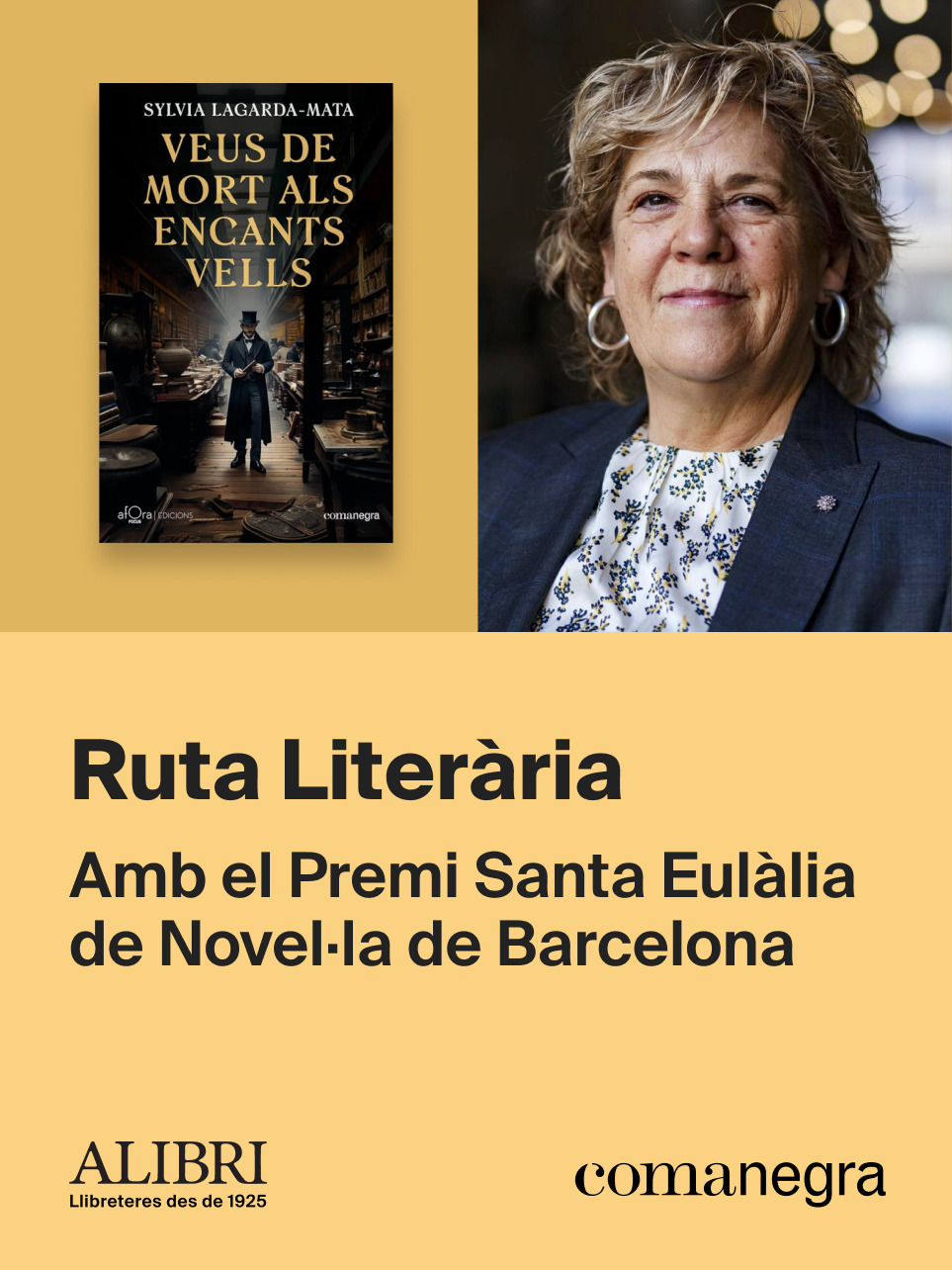 Ruta Literària amb el Premi Santa Eulàlia de Novel·la de Barcelona