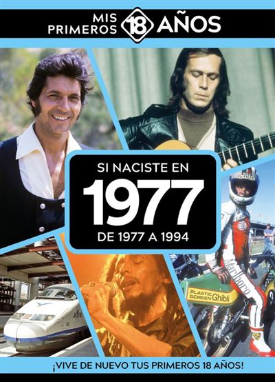 Si naciste en 1977. De 1977 a 1994 (Mis primeros 18 años)