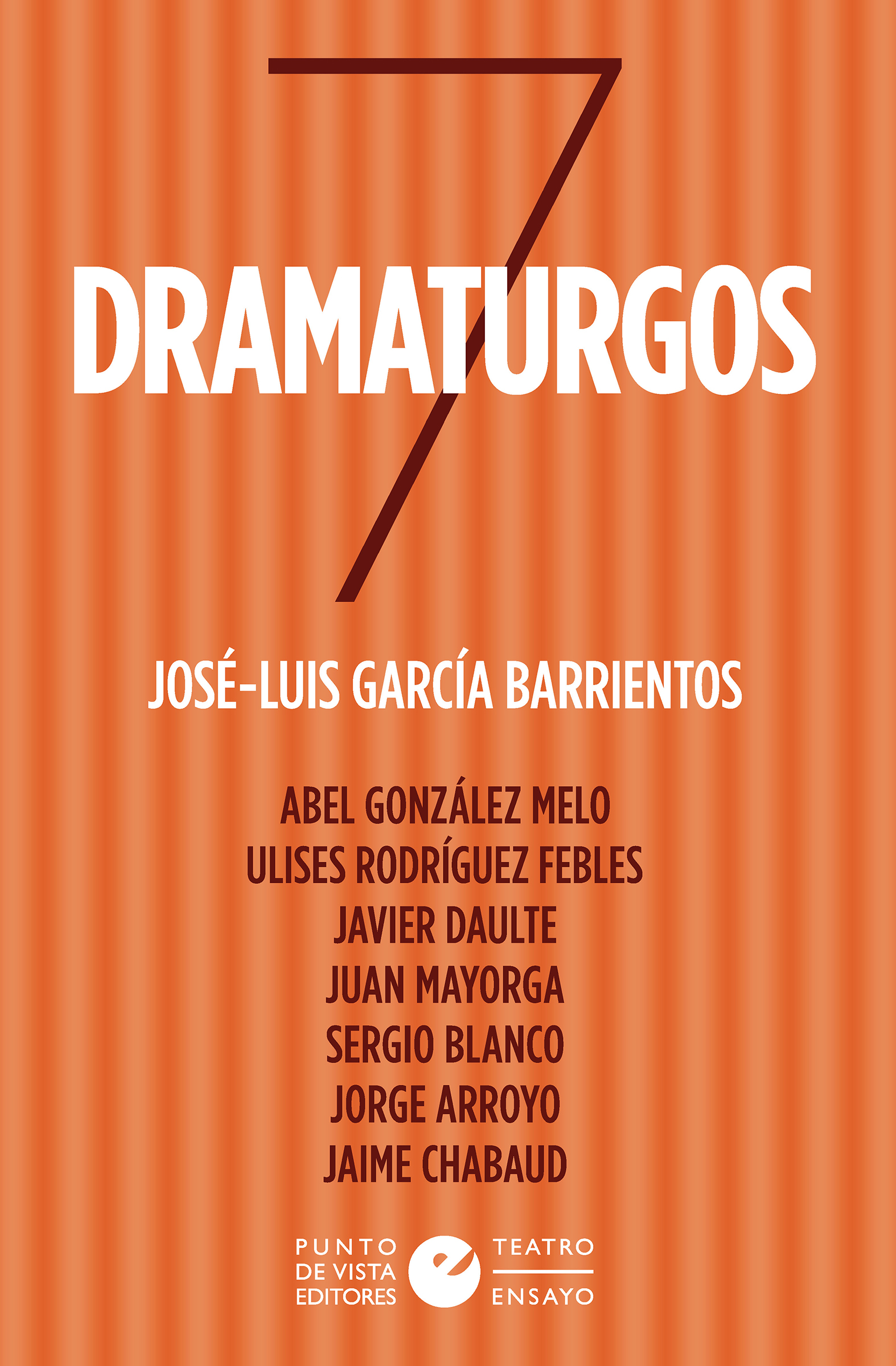 Siete dramaturgos: siete autores en español imprescindibles bajo la mirada de uno de los teóricos más importantes del momento