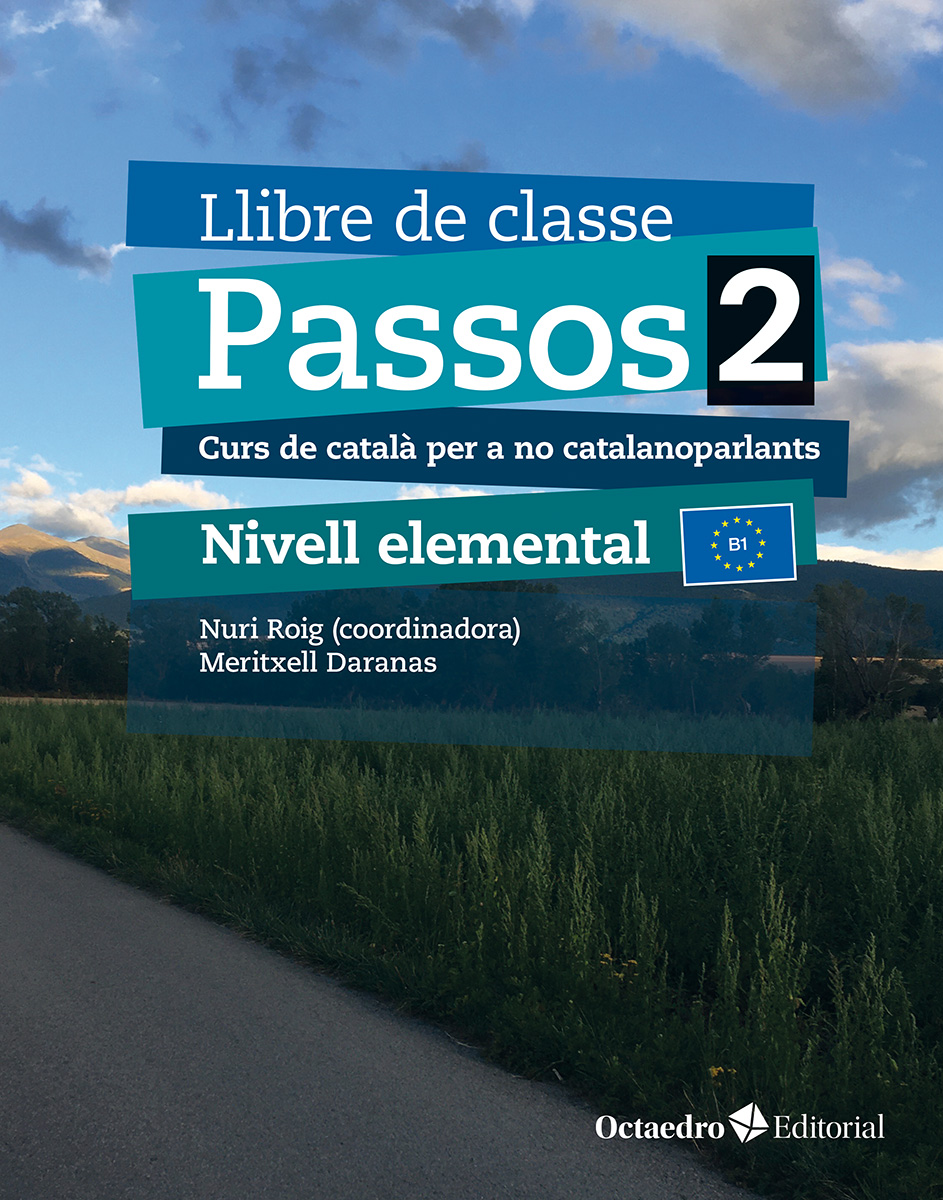 Passos 2. Llibre de classe. Nivell Elemental (2024). Curs de català per a no catalanoparlants