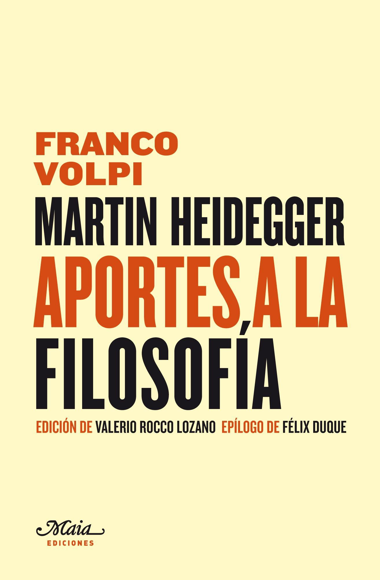 Martin Heidegger: aportes a la filosofía