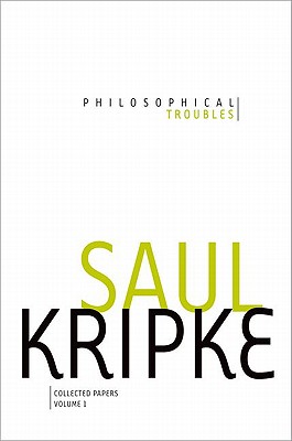 Philosophical troubles (Collected papers, vol. 1)