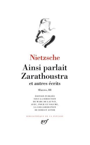 OUvres: Ainsi parlait Zarathoustra et autres récits (3)