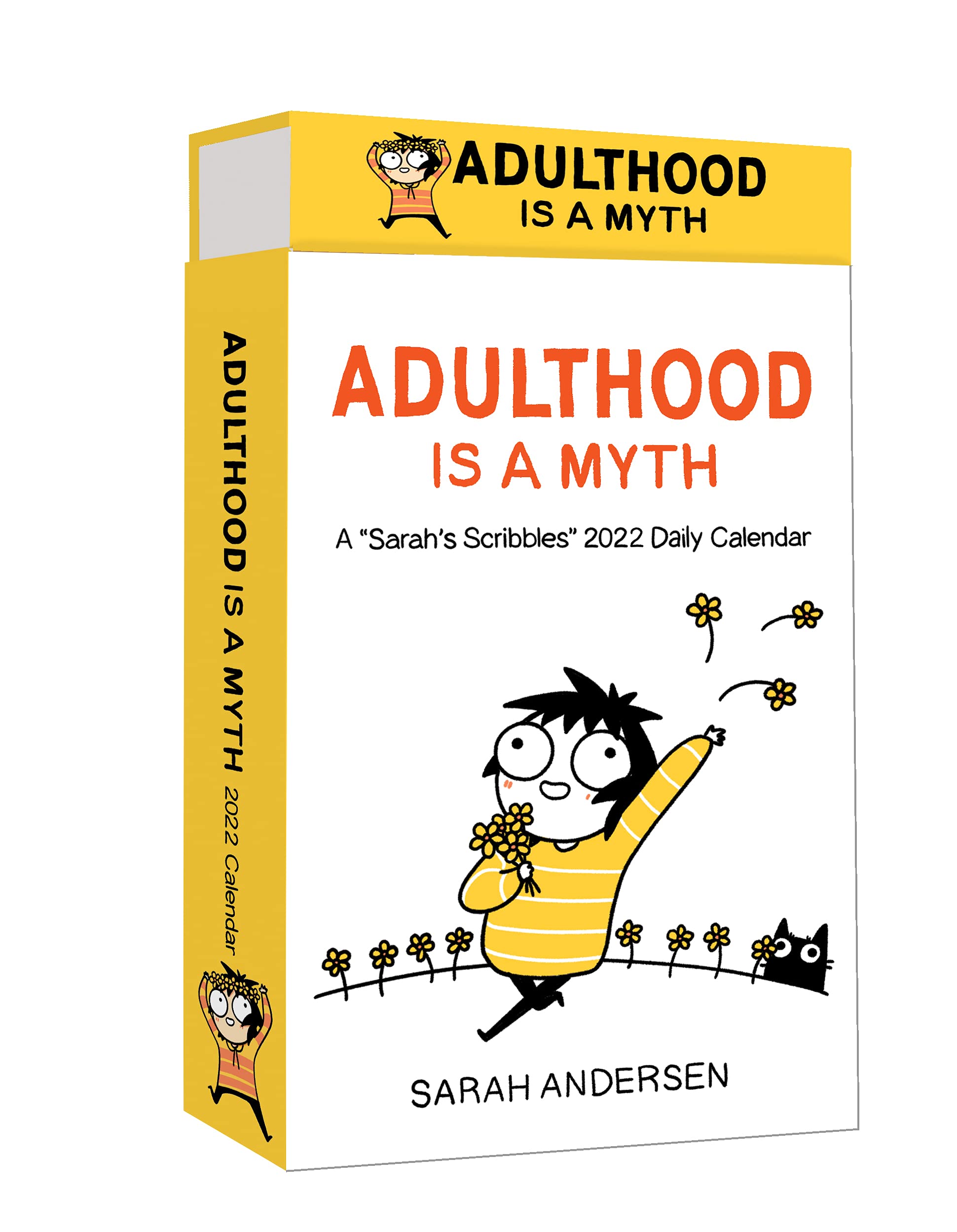 Sarah's Scribbles 2022 Deluxe Day-To-Day Calendar: Adulthood Is a Myth