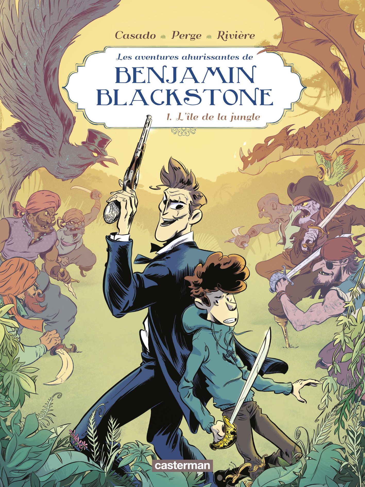 Benjamin Blackstone, Tome 1 : L'île de la jungle