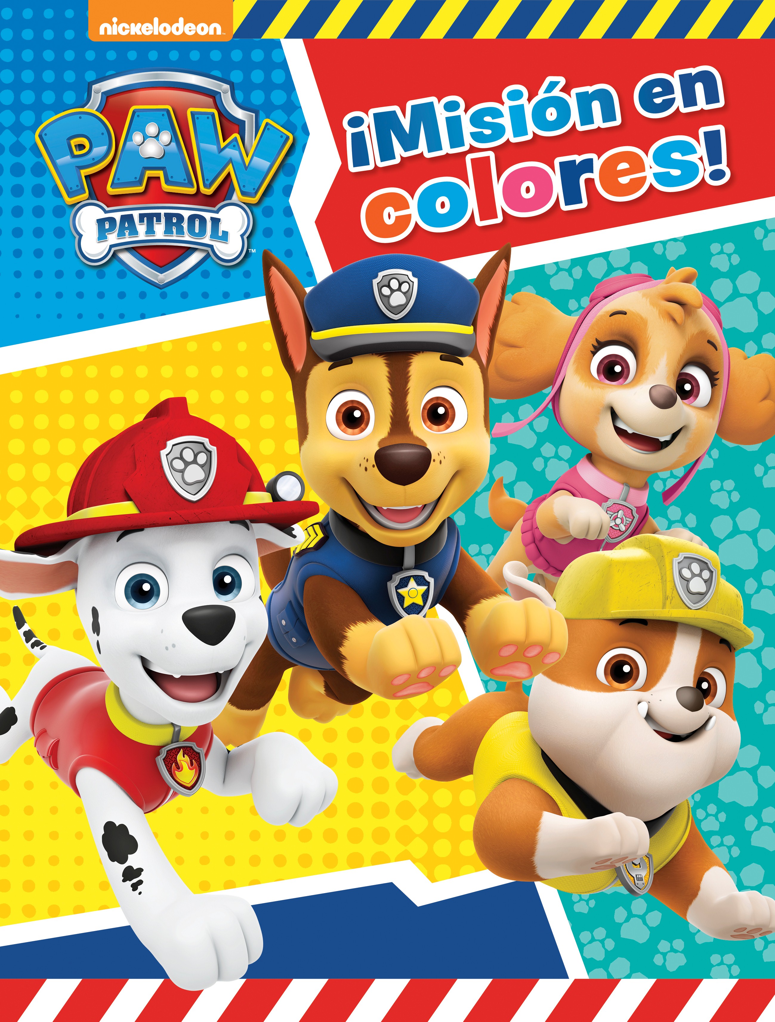 ¡Misión en colores! (Paw Patrol - Patrulla Canina. Actividades)