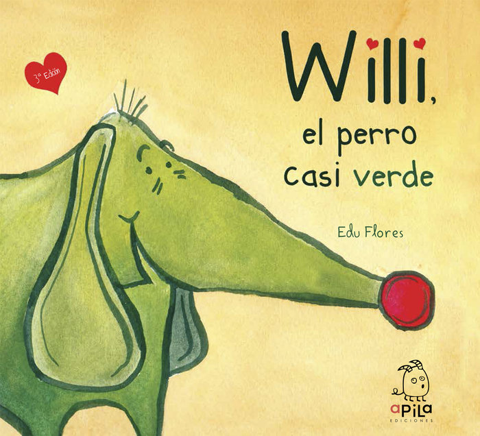 Willi, el perro casi verde