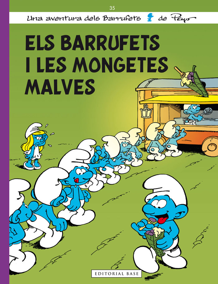 Els Barrufets i les mongetes malves