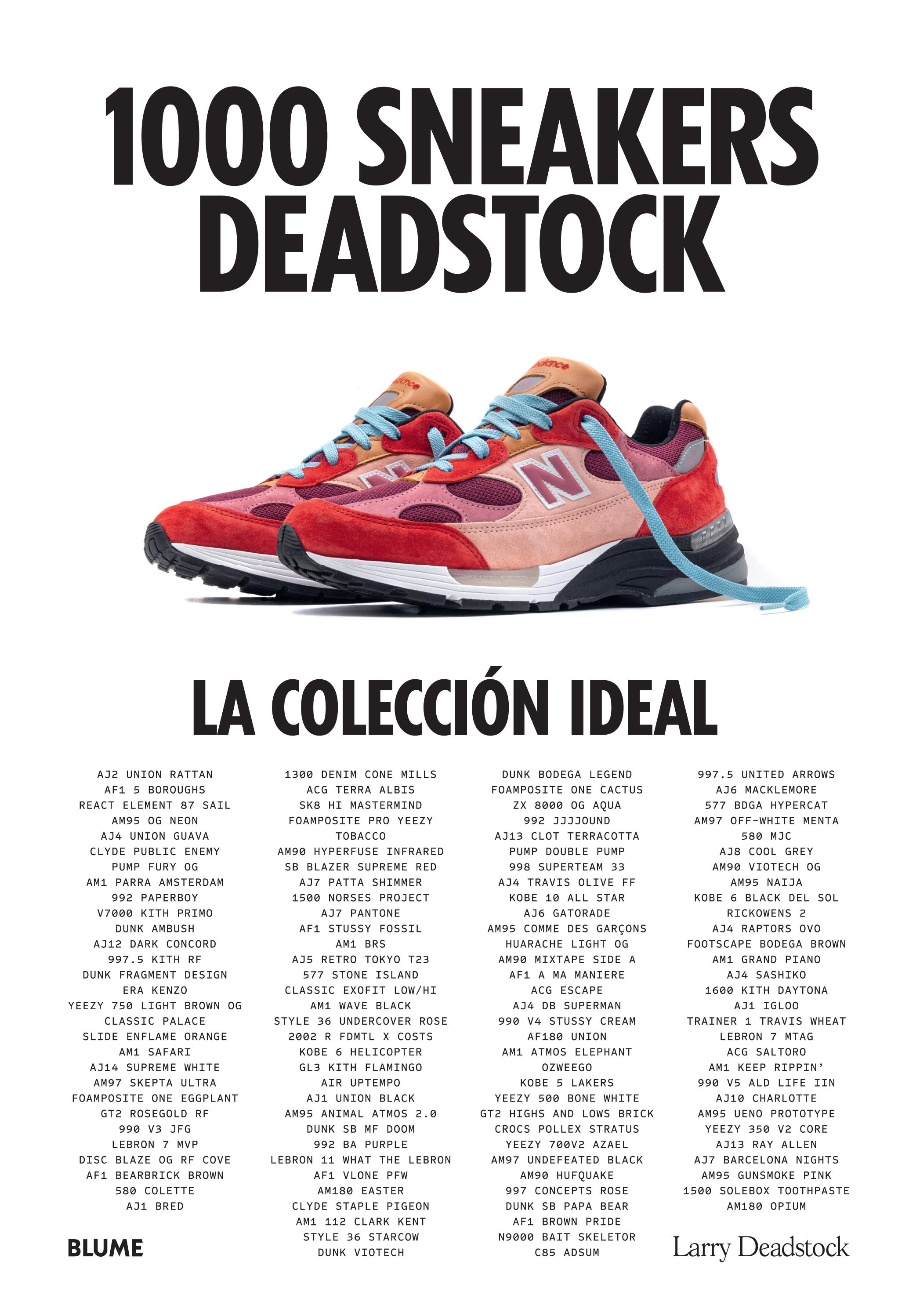 1000 Sneakers Deadstock. La colección ideal