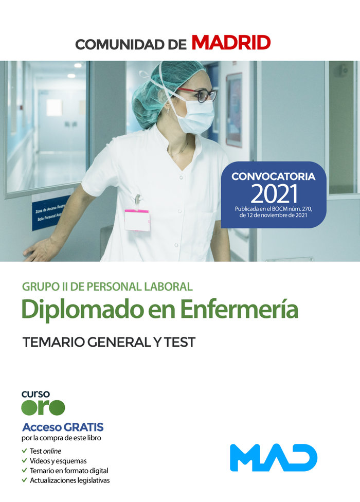 DIPLOMADO EN ENFERMERIA GRUPO II PERSONAL LABORAL) DE LA