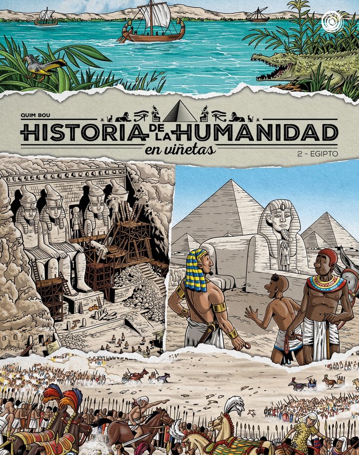 HISTORIA HUMANIDAD VIÑETAS 2 EGIPTO