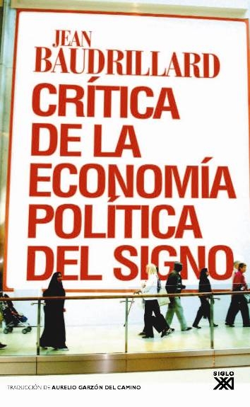 Crítica de la economía política del signo