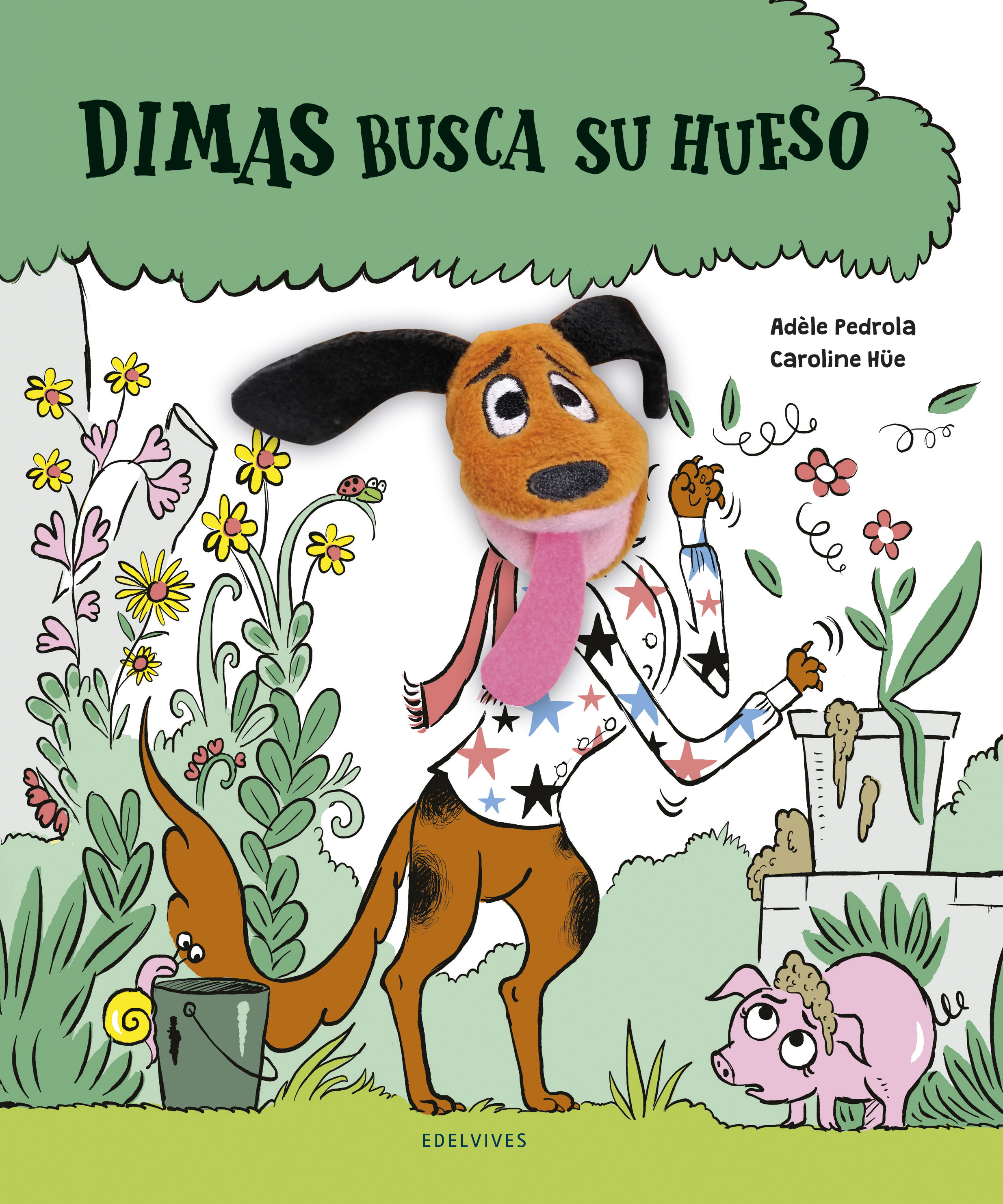 Dimas busca su hueso (libro marioneta)