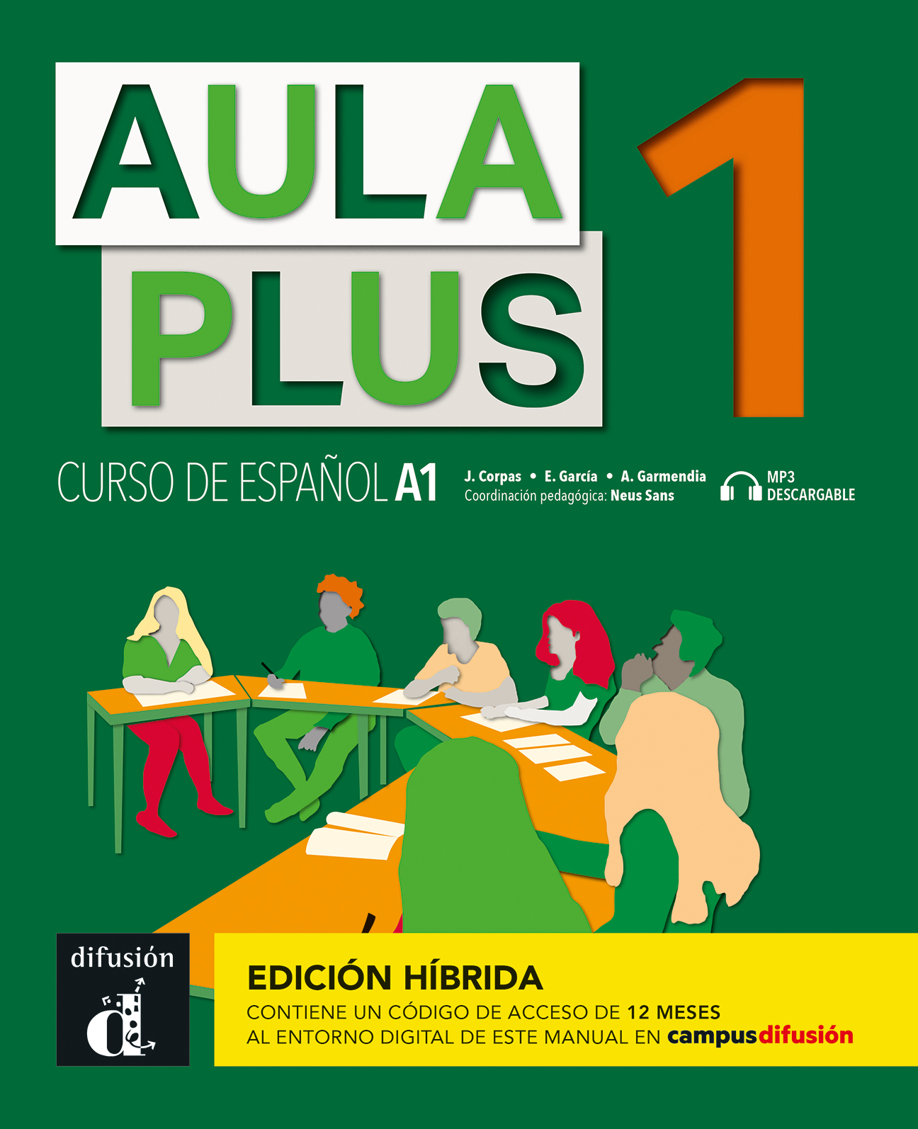 Aula Plus 1 A1 Ed. Híbrida Libro del alumno